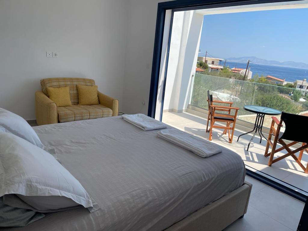 Souvala /Aegina. Excellent Location Luxury Villa. Vathí Exterior foto