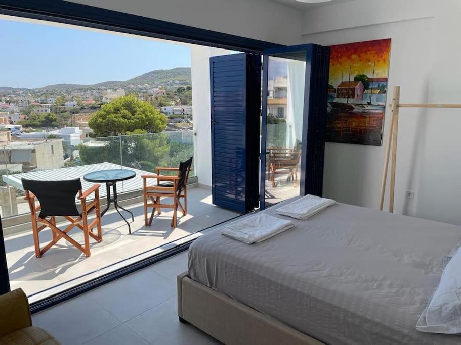 Souvala /Aegina. Excellent Location Luxury Villa. Vathí Exterior foto